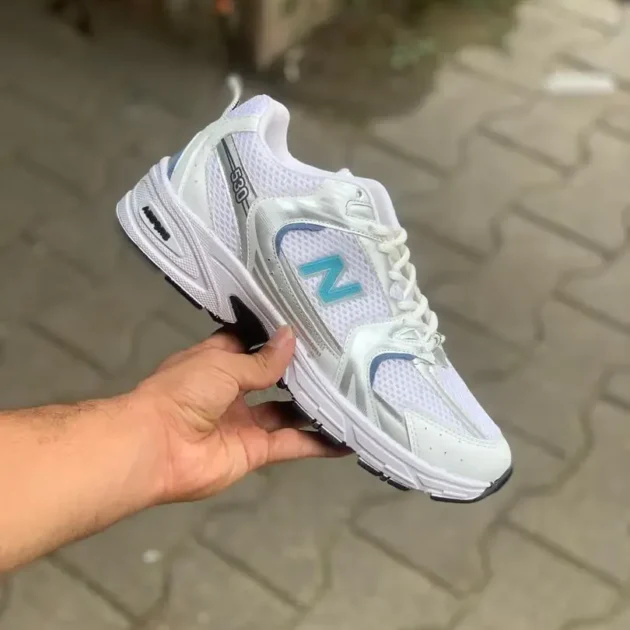 حذاء New Balance 530 أبيض وأزرق
